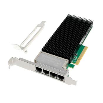 MICROCONNECT Network Card PCIe x8 X710-T4 (MC-PCIEX8-X710-T4)