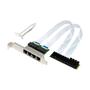 MICROCONNECT Network Card PCIe M.2 B+M 