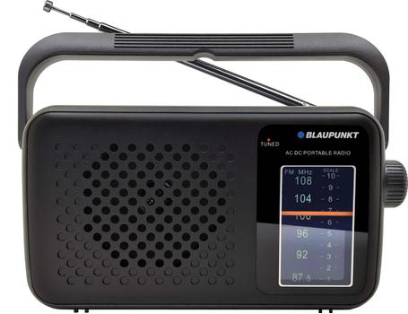 BLAUPUNKT Radio Portable Analog Black (PR8BK)