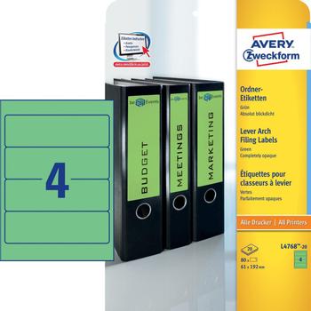 AVERY Filing Labels, Wide (L4768-20)