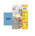 AVERY Self-Adhesive Label Blue 3780