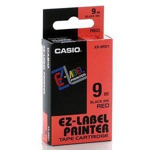 CASIO Label-Making Tape Black On Red (XR-9RD1)