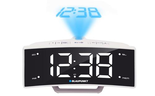 BLAUPUNKT Radio Clock Black, White (CRP7WH)