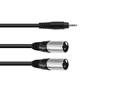 OMNITRONIC Audio Cable 3 M 3.5Mm 2 X Xlr