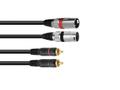 OMNITRONIC Audio Cable 3 M 2 X Xlr