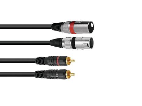 OMNITRONIC Audio Cable 3 M 2 X Xlr (3022522D)