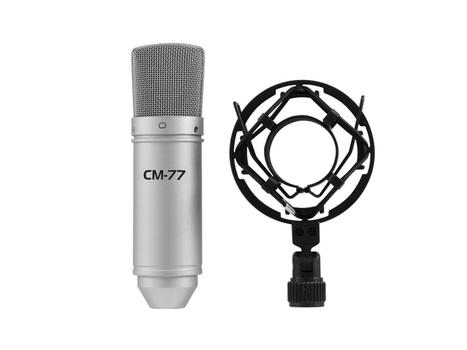 OMNITRONIC Microphone Silver Studio (13030918)