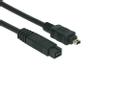EXSYS Firewire Cable 1 M 9-P 4-P