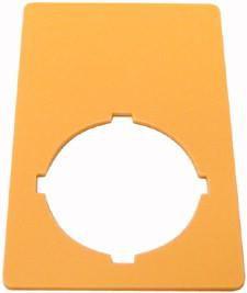 EATON Wall Plate/ Switch Cover Yellow (216470)