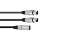OMNITRONIC Audio Cable 0.5 M Xlr (3-Pin)