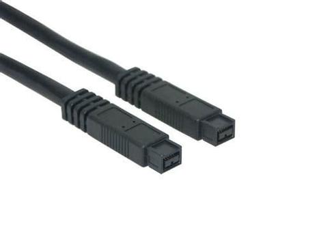EXSYS Firewire Cable 2 M 9-P Black (EX-K6851)