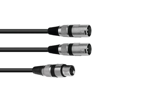 OMNITRONIC Audio Cable 0.5 M Xlr (3-Pin) (30225203)