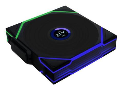 LIAN-LI Uni Fan Tl Wireless Lcd 140 (14RTLLCD1W1B)