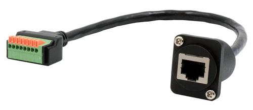 EXSYS Networking Cable Black 0.2 M  (EX-49161)