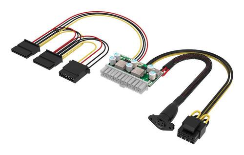 AKASA Compact Power 200,200W DC-to-DC ATX Adapter+ 4-pin Power Din (AK-PE200-01)