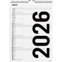 Mayland Kalender, Mayland year: 2026, hvid,, FSC Mix Credit