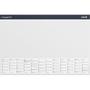 Mayland 2026 26137000 skriveunderlag m/årskalender 40x60cm hvid