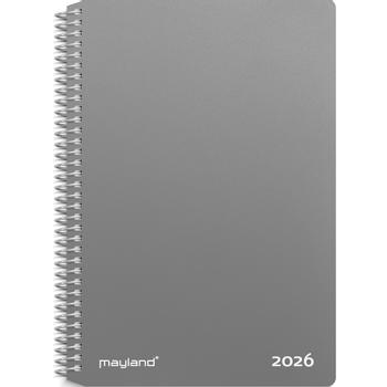 Mayland 2026 26202000 spiralkalender 17,5x13cm grå (26202000)