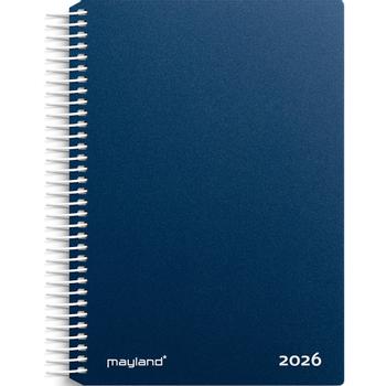 Mayland 2026 26210020 spiralkalender 17, 5x13, 5cm blå (26210020)
