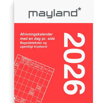 Mayland 2026 26241000 broderikalender 6,4x5 cm (26241000)