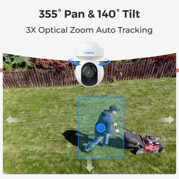 Reolink E1 Outdoor E540 Smart PTZ WiFi Cam White (WCEO5MP06PTAFV2)