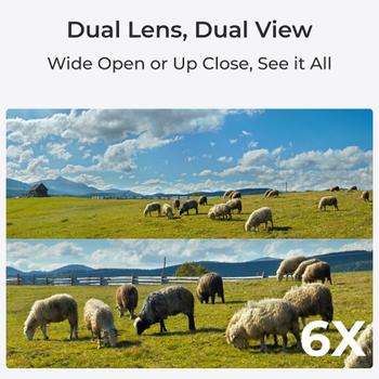 Reolink Trackmix LTE 4K | 8MP | 4G | Battery |  IP65 | Dual-Lens (B4GTMXPT4K09)