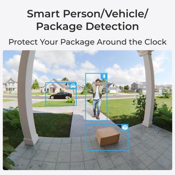 Reolink Video Doorbell Battery Smart 2K Wi-Fi White (DB2K03W)