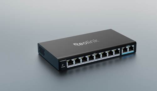 Reolink 10-Port PoE Switch with 120W PoE Power Management Black (RLA-PS1)