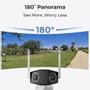 Reolink Duo 2 WiFi W730 4K Outdoor Cam 180 View White (WCDUOB4K02)