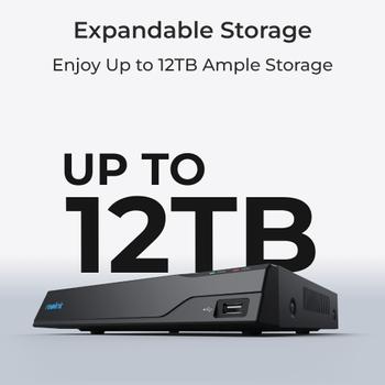 Reolink NVS8 8-Channel 4K UltraHD PoE Video Recorder (NVR) (PN-8)