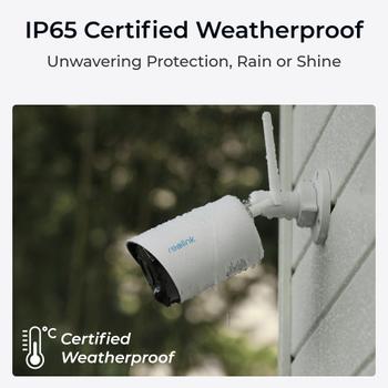 Reolink Argus Eco B320 Outdoor Battery Wi-Fi Cam White (BWB2K072)