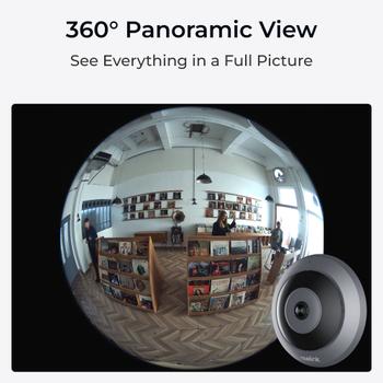 Reolink FE-P 360° 6MP Fisheye-kamera Panorama Inomhus PoE-kamera (PC3K01)