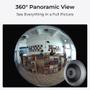 Reolink FE-P 360° 6MP Fisheye-kamera Panorama Inomhus PoE-kamera (PC3K01)