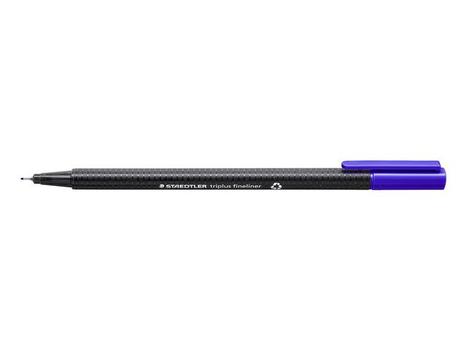 STAEDTLER Fiberpenn STAEDTLER Triplus 0,3mm blå (334-3*10#DBL)