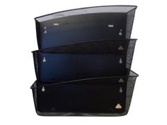 Alba Brosjyrekurv ALBA 3 rom sort