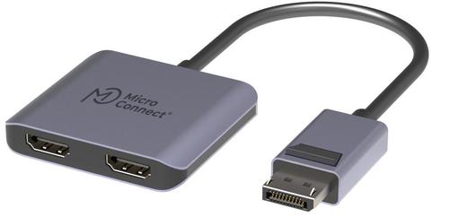 MICROCONNECT DisplayPort to 2x HDMI female (MC-DP-2XHDMI)