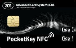 ACS PocketKey NFC Card (dual (AFD02)