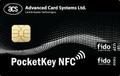 ACS PocketKey NFC Card (dual