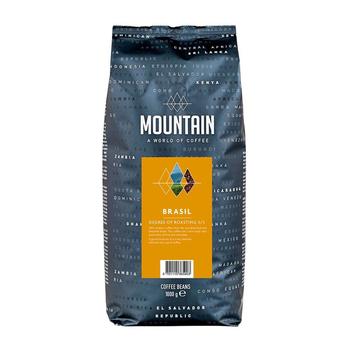 BKI KAFFE A/S Mountain Brasil hele bønner 1kg/ps (40411260*6)
