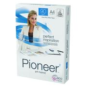 PIONEER Pioneer, office paper, white, Kopipapir træfri ECF, 90g/m2, 210mm x 297mm, A4 Smal bane, pakke a 500 ark, FSC Mix 70%