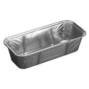 PLUS PACK Foliebakke, Plus Pack, Rektangulær 610 ml 204x92x49mm aluminium, aluminium, pakke a 100 stk