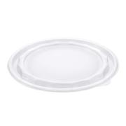 PLUS PACK Låg t/plastbakke, Plus Pack DiamondBowl Rund, Ø 192, højde 8 A-PET, transparent, karton a 300 stk Fødevaregodkendt