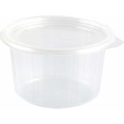 DUNI Plastbakke, Duni Fixpack, Rund 300 ml, Ø 112, højde 61 PP, transparent, karton a 700 stk