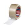 TESA Manual adhesive tape, TESA 4120 - selvkl#bende tape, 50 mm x 66.00 m, kernediameter: 76 mm, Rulle PVC, Naturgummi, no noise, transparent pakke a 6 ruller, æske a 36 ruller palle a 2376 ruller
