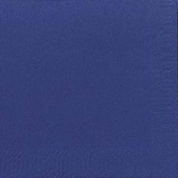 DUNI Serviet 3-lags 24x24cm mørkeblå 250/pk. (168418)