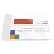 BNT Visitkortlommer, BNT Bnt/Office transparent  pakke a 10 stk