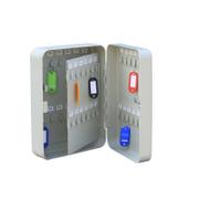 BNT Nøgleskab, BNT, 180x250x80mm, metal, grå æske a 12 stk