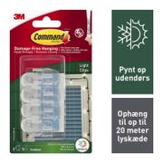 3M Command udendørs lysclips 17017CLR-AWPU