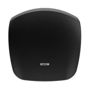 KATRIN Toiletpapirdispenser ruller, Katrin L Gigant, sort 342mmx149mm x 356mm (82186)