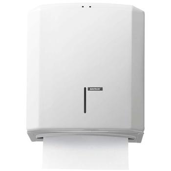 KATRIN Dispenser KATRIN tørkeark metall hvit (988113)